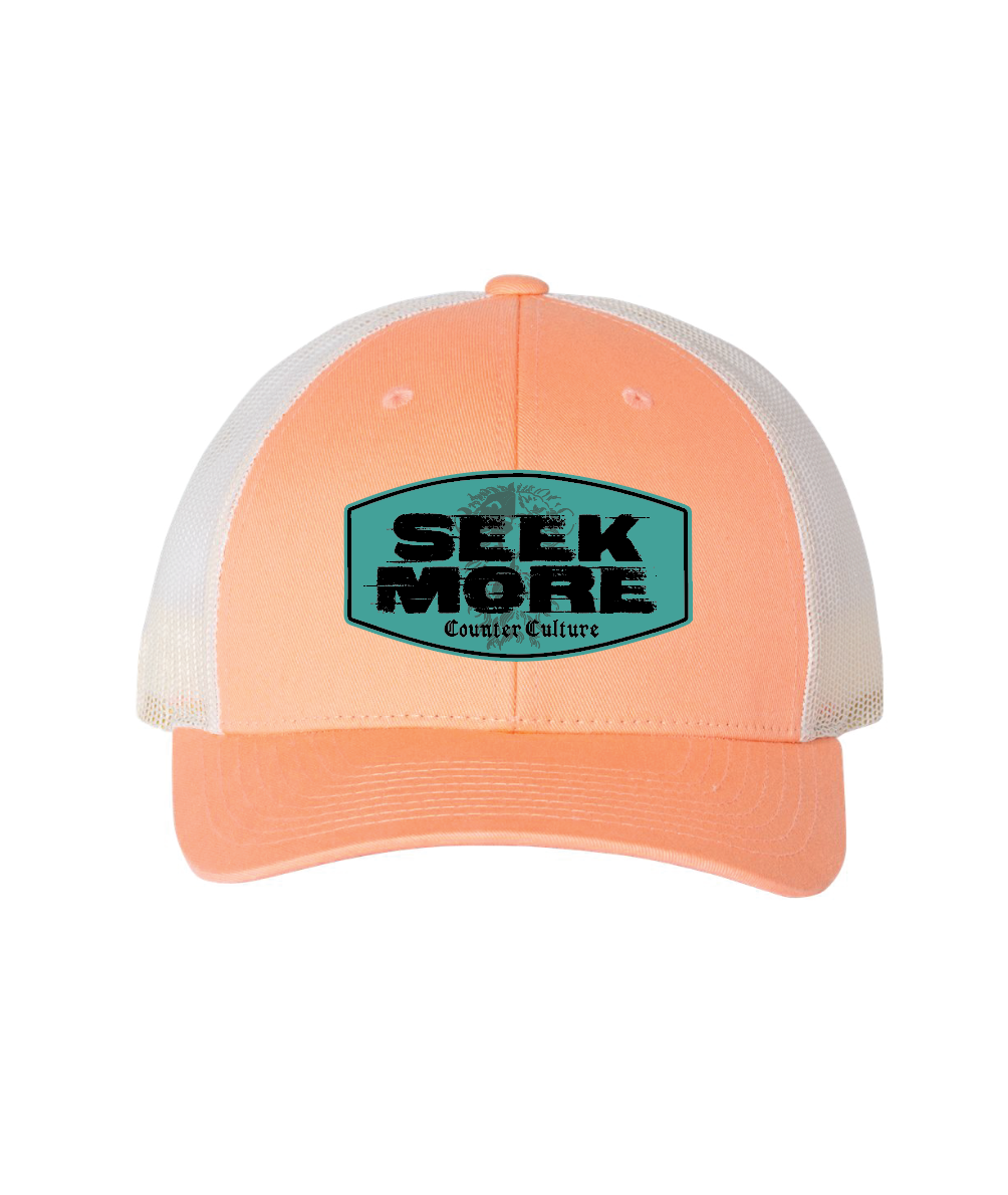 Seek More Hat - Peach