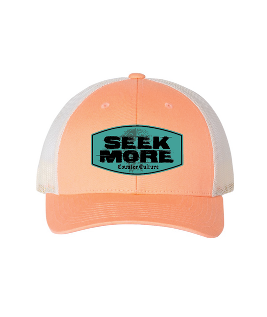 Seek More Hat - Peach